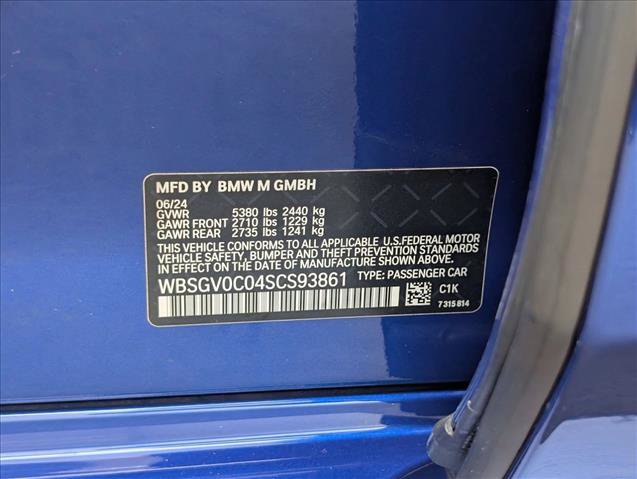 Certified 2025 BMW M8 Competition w/ M Carbon Exterior Package AWD/4WD image 24