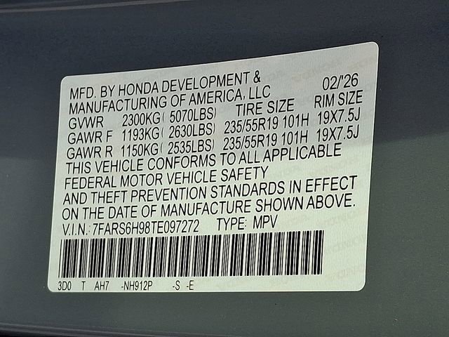 New 2026 Honda CR-V Sport Touring image 20