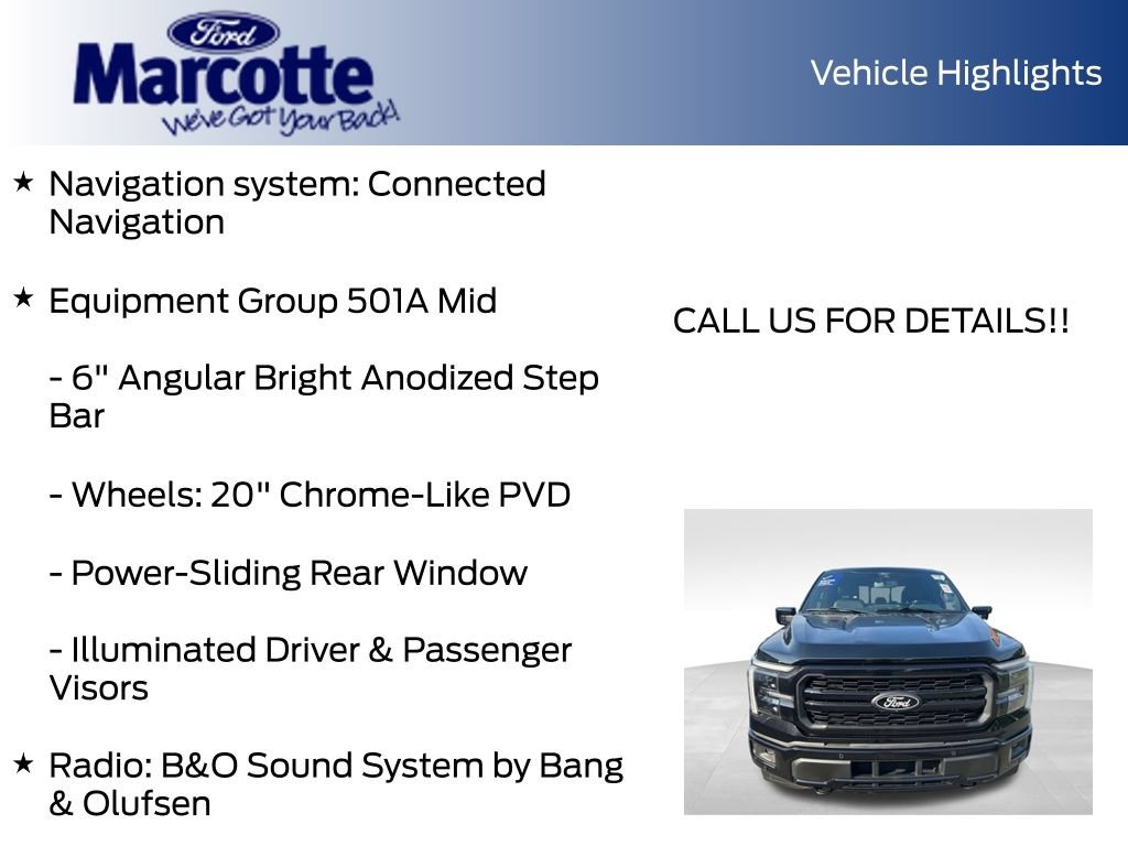Used 2025 Ford F150 Lariat w/ Equipment Group 501A Mid AWD/4WD image 11