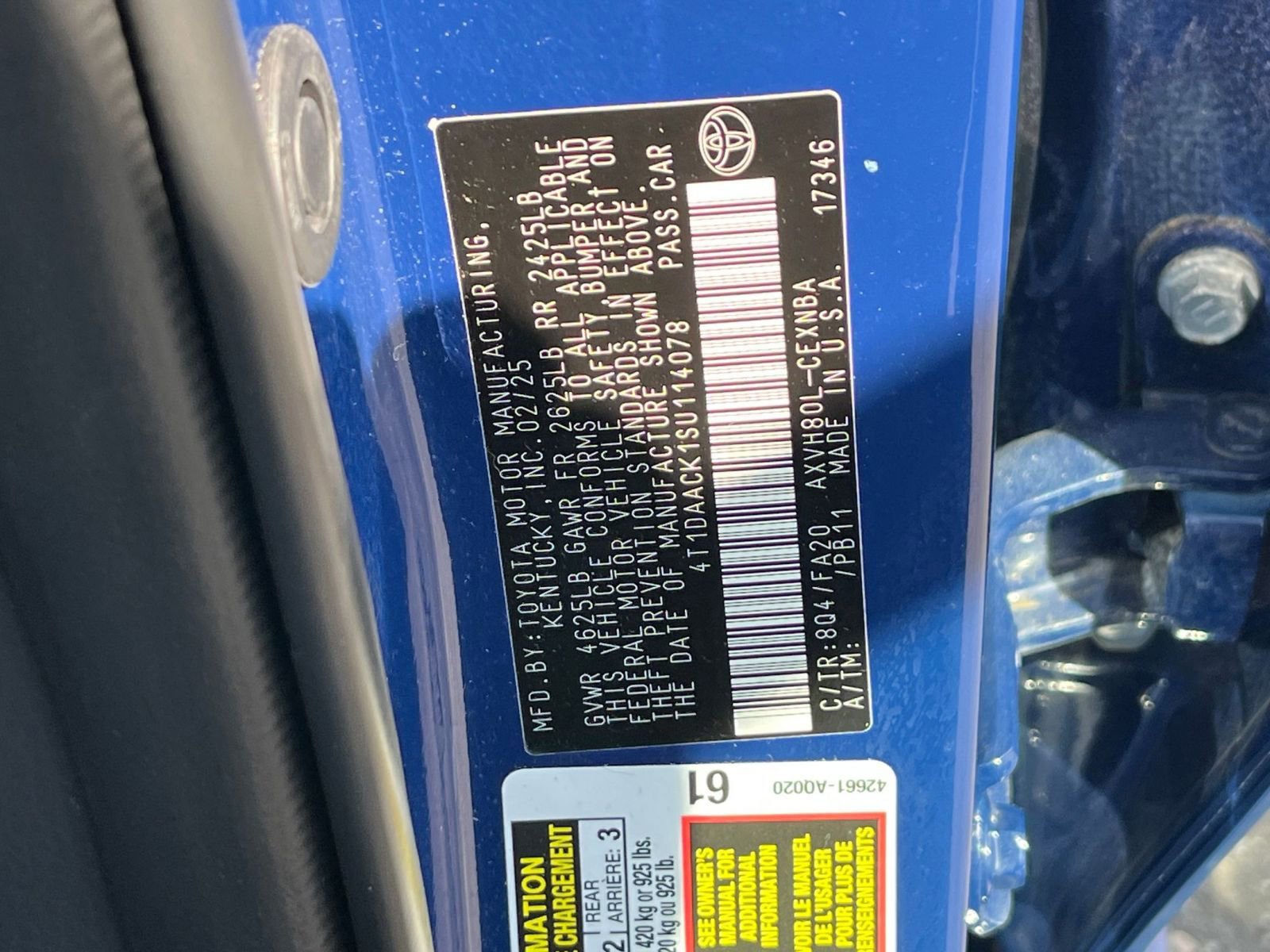 Used 2025 Toyota Camry LE image 28
