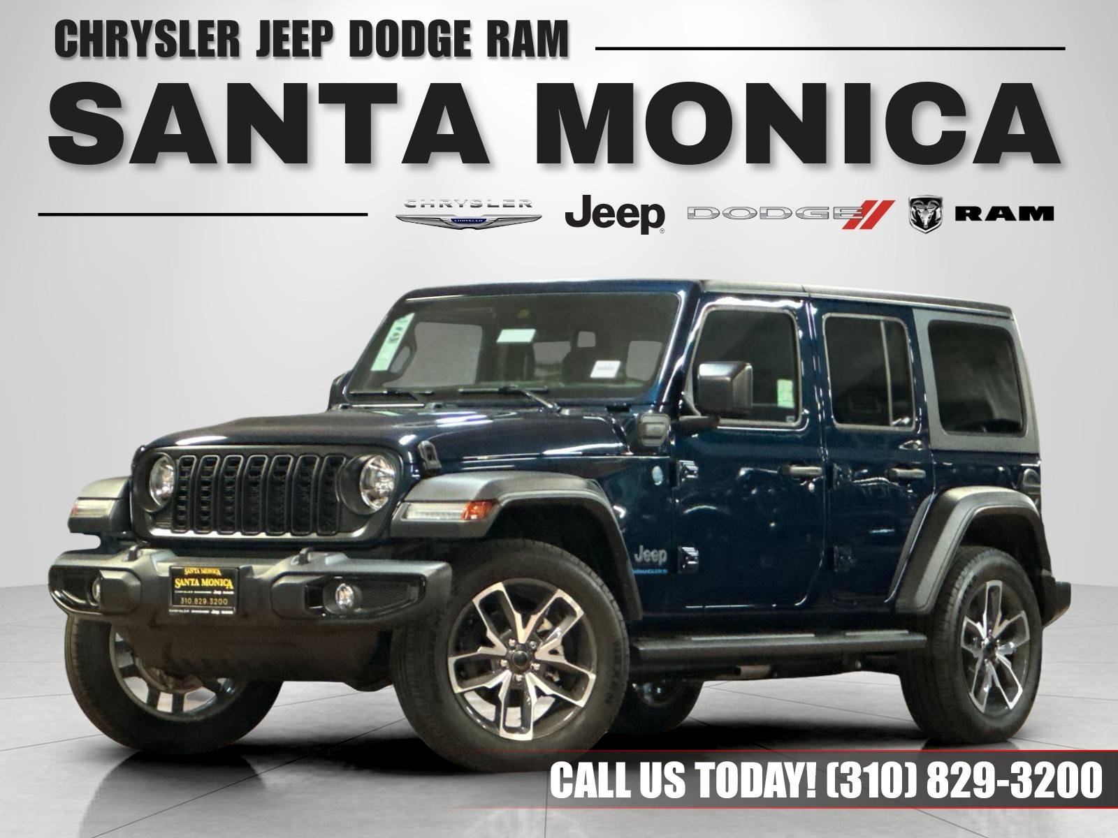 New 2025 Jeep Wrangler Unlimited Sport S 4xe w/ Technology Group