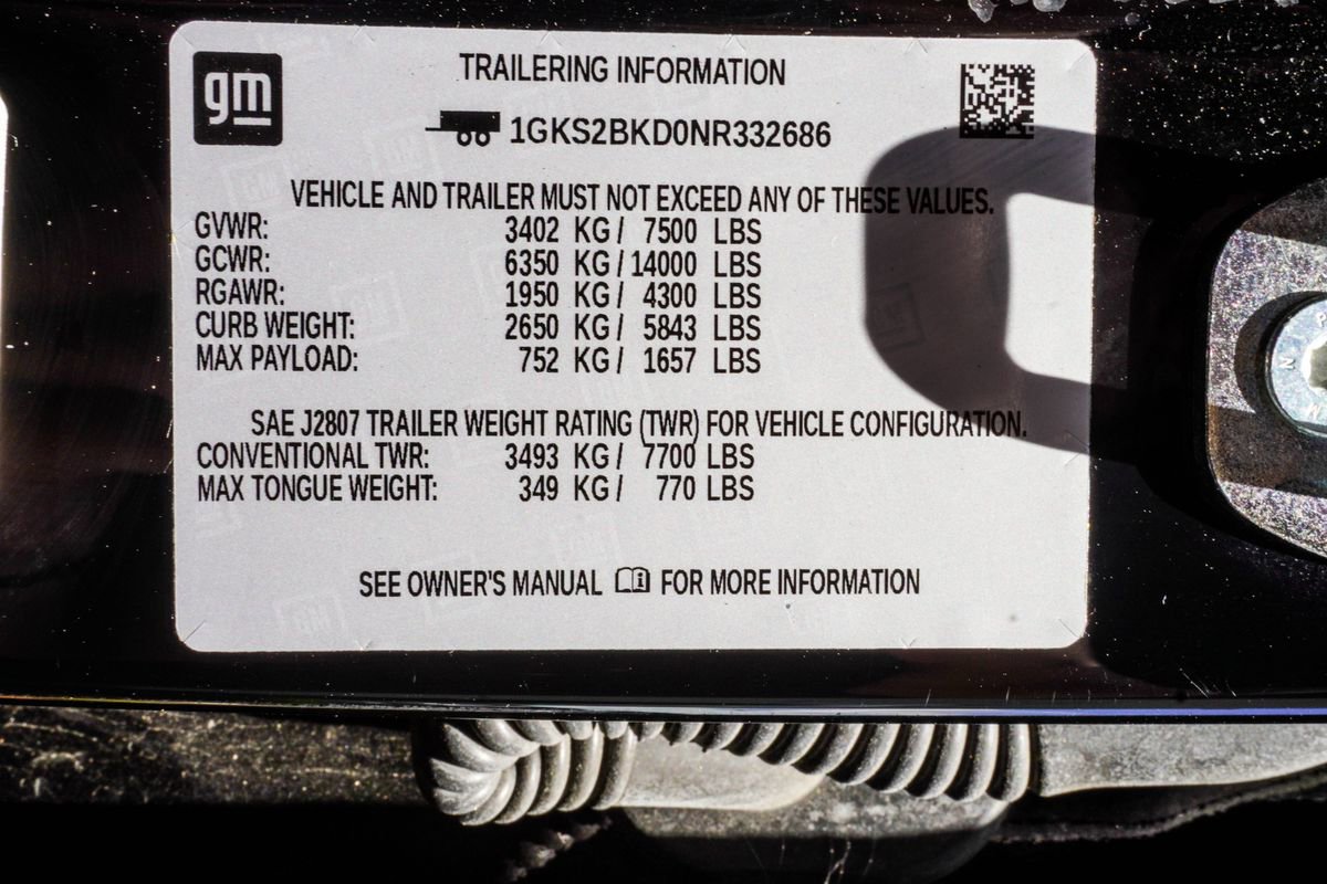 Used 2022 GMC Yukon SLT w/ SLT Premium Package AWD/4WD image 40