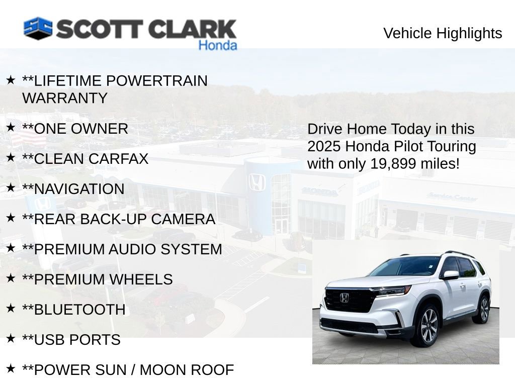 Used 2025 Honda Pilot Touring image 11