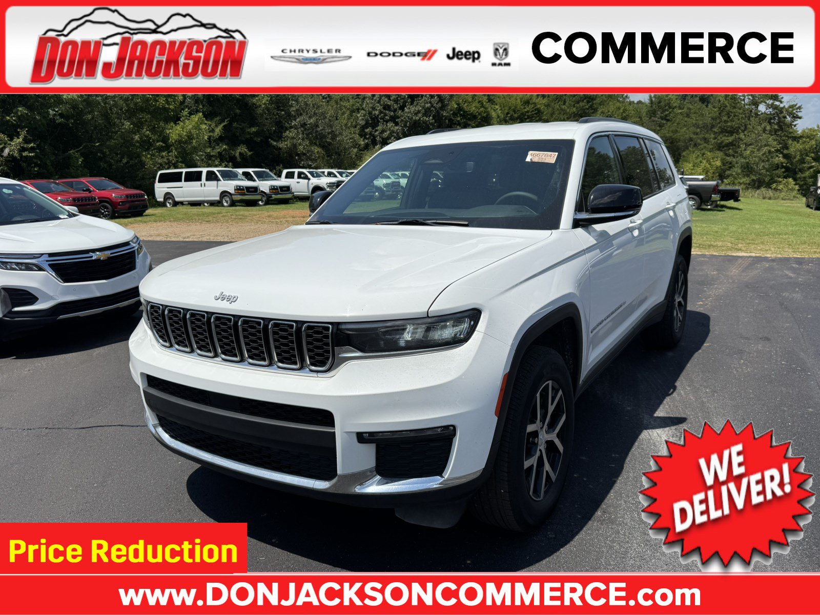 Used 2024 Jeep Grand Cherokee L Limited RWD image 1
