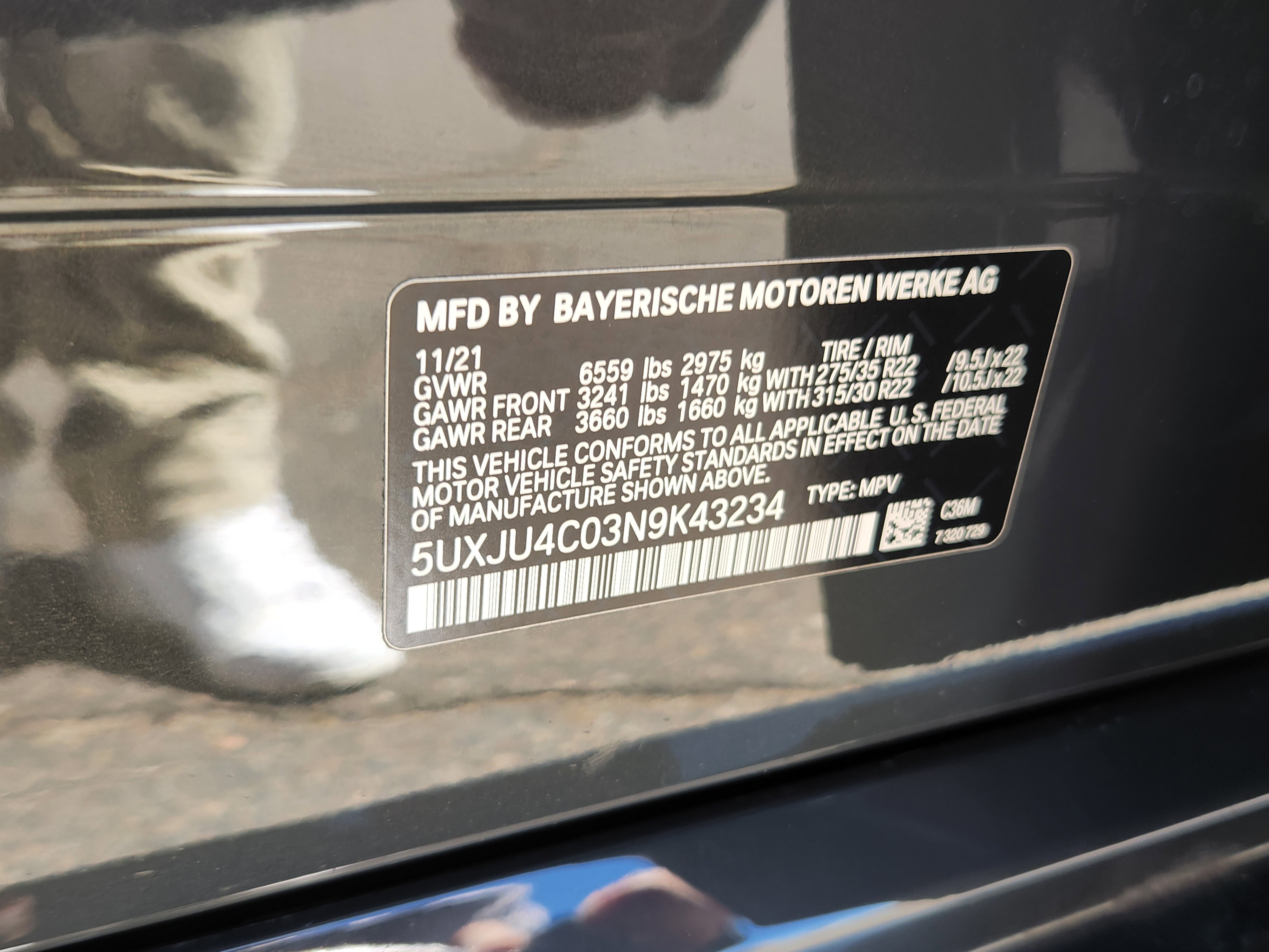 Used 2022 BMW X5 M50i w/ Executive Package image 33