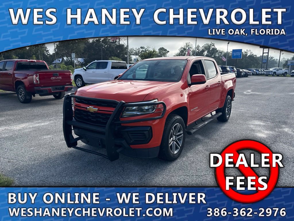 Used 2021 Chevrolet Colorado W/T w/ Custom Special Edition