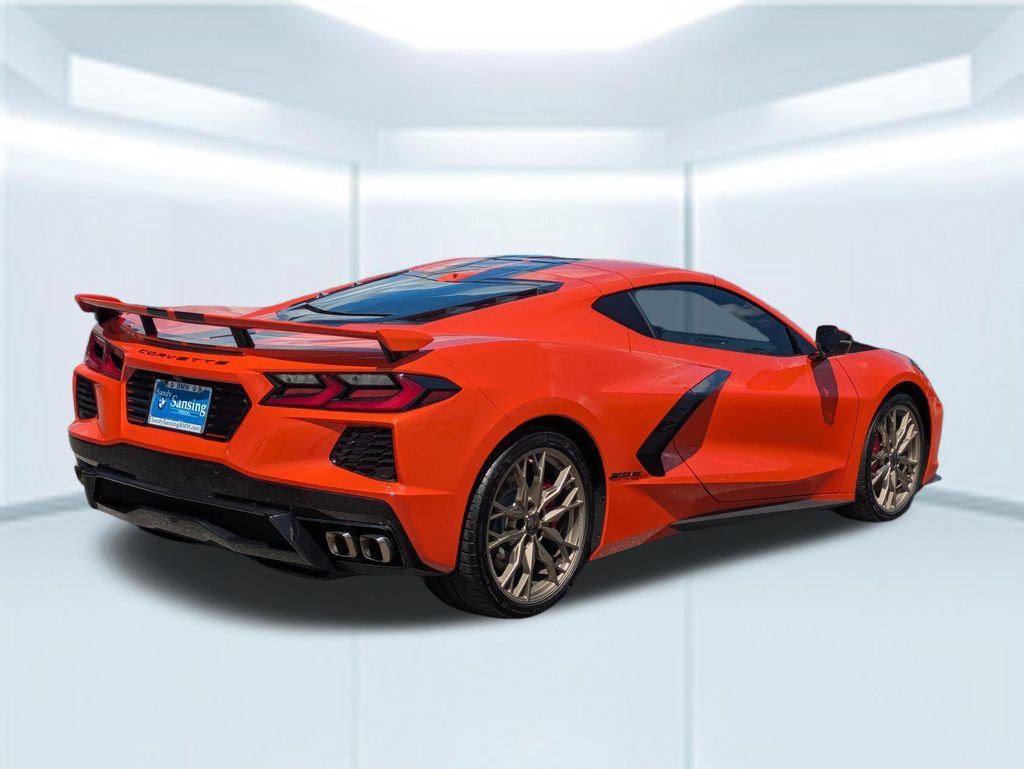 Used 2025 Chevrolet Corvette Stingray Preferred Cpe w/ Z51 Performance Package RWD image 5