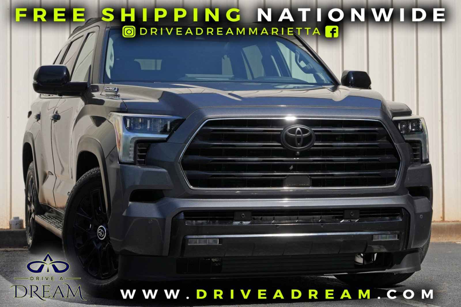 Used 2024 Toyota Sequoia Limited w/ Nightshade Package AWD/4WD image 2