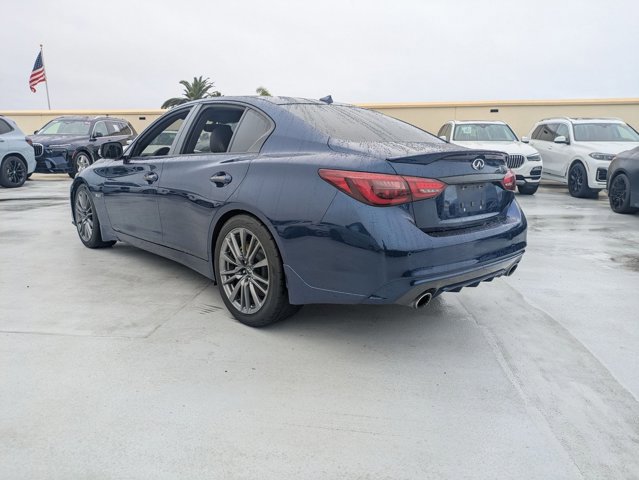 Used 2018 INFINITI Q50 Red Sport 400 w/ Proactive Package image 7