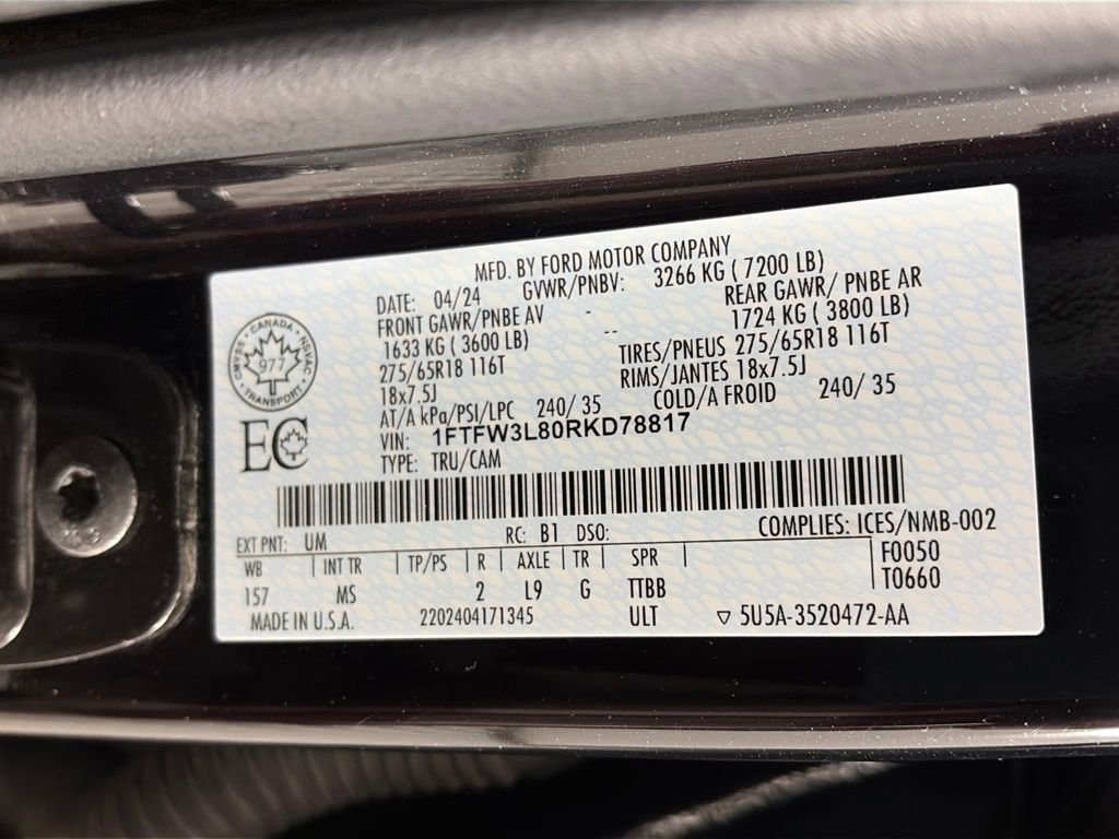 Used 2024 Ford F150 XLT w/ Tow/Haul Package image 9