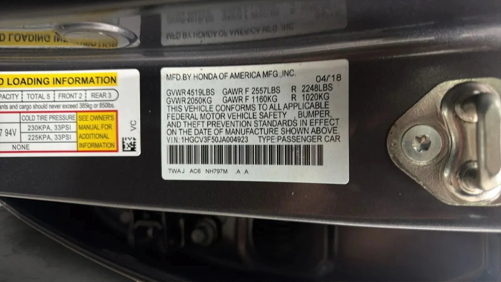 Used 2018 Honda Accord EX-L image 25