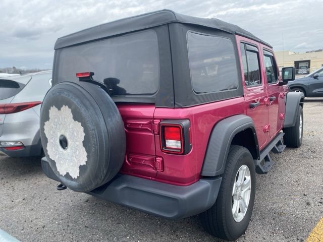 Used 2022 Jeep Wrangler Unlimited Sport image 3