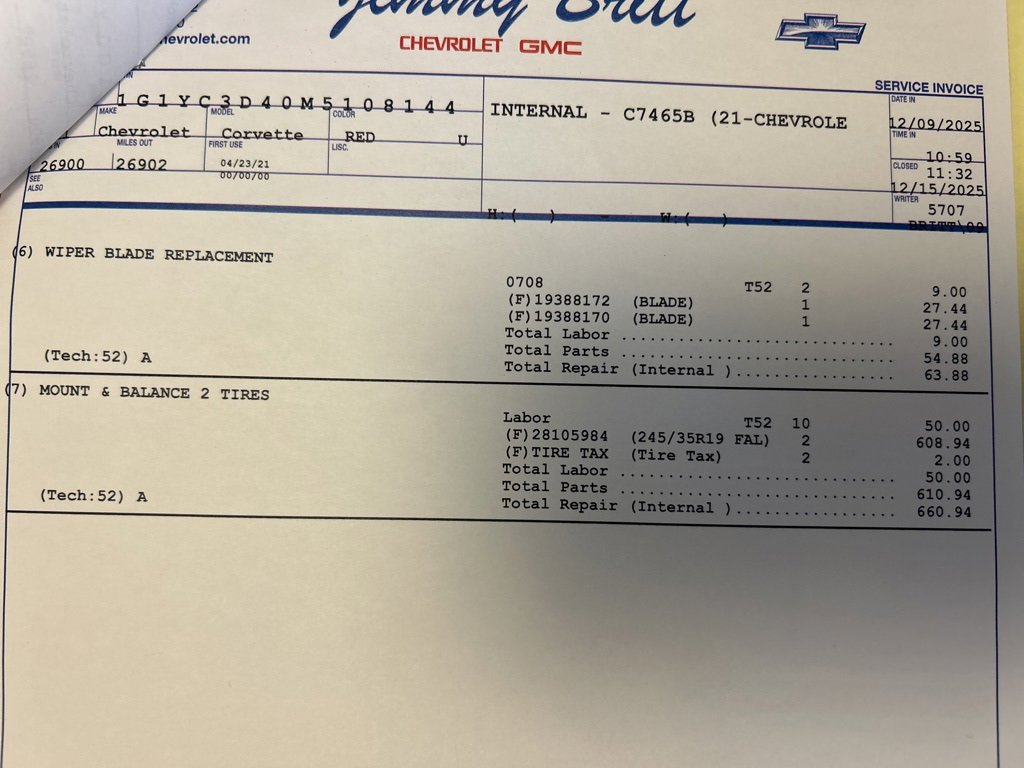 Certified 2021 Chevrolet Corvette Stingray Premium Conv w/ Z51 Performance Package image 33