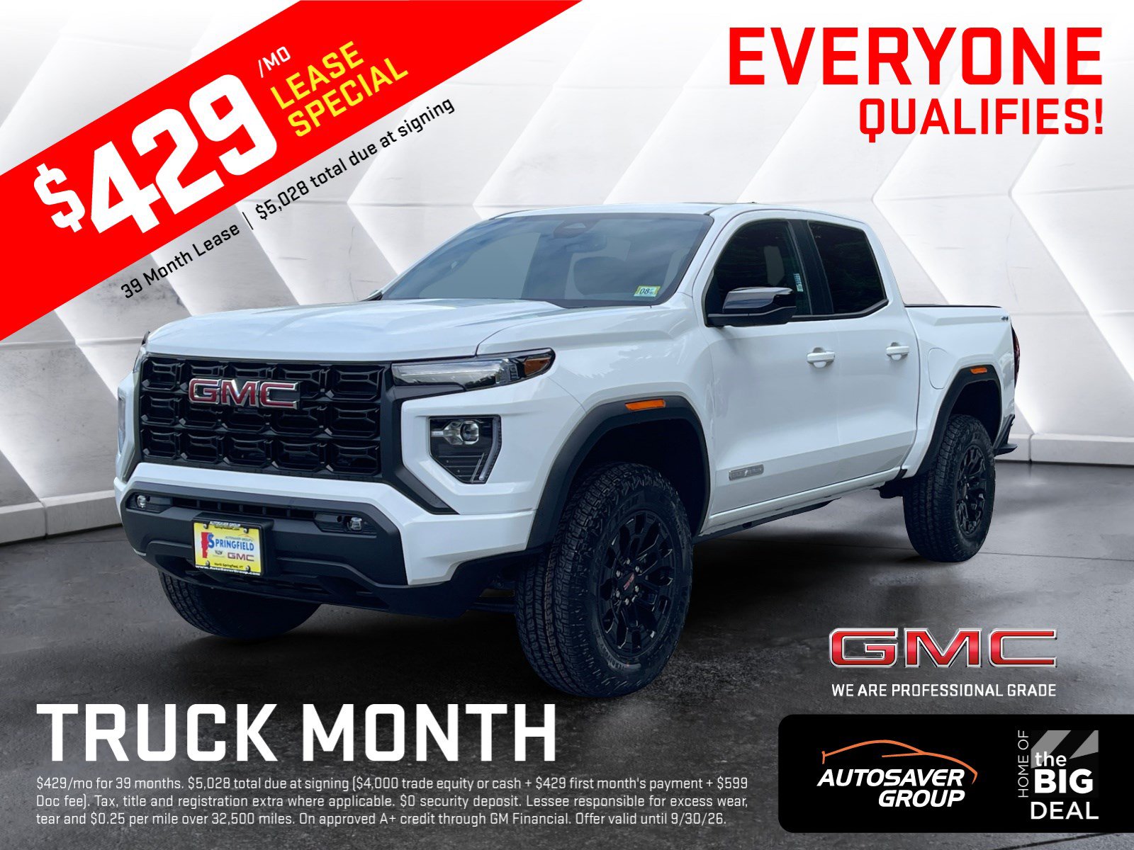 New 2026 GMC Canyon Elevation w/ Convenience Package AWD/4WD image 1