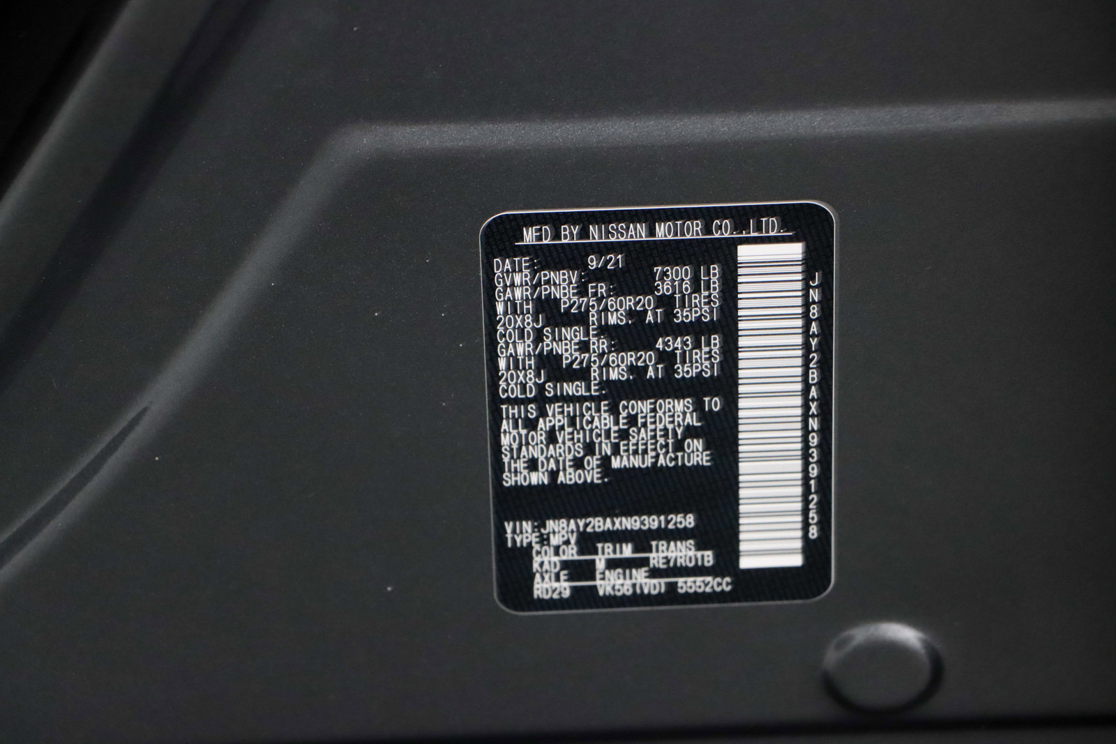 Used 2022 Nissan Armada SL w/ Captain's Chairs Package image 36