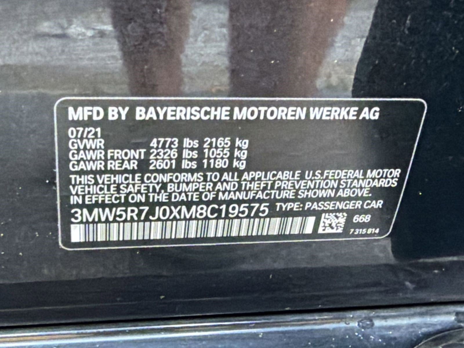 Used 2021 BMW 330i xDrive Sedan w/ Convenience Package image 20