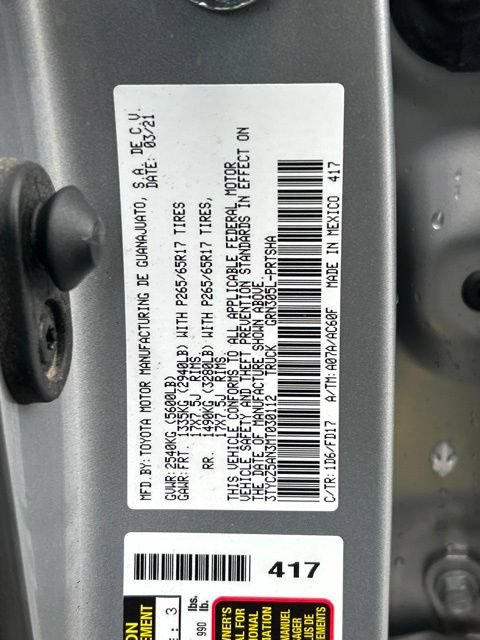 Used 2021 Toyota Tacoma TRD Sport AWD/4WD image 21
