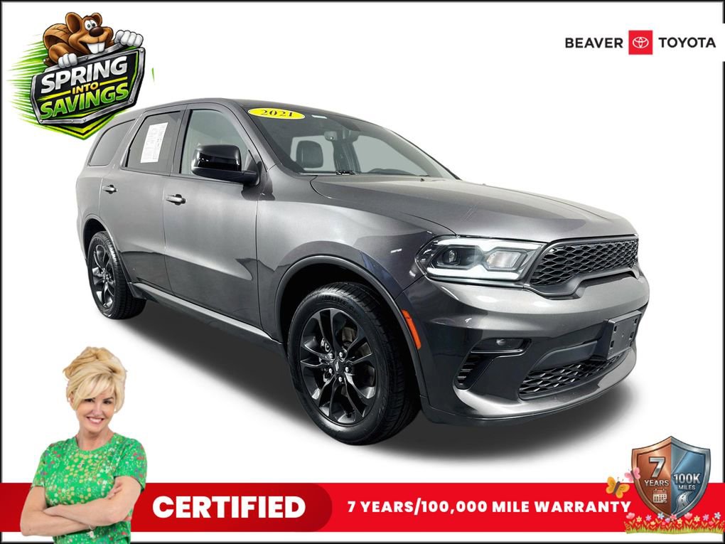 Used 2021 Dodge Durango GT w/ Blacktop Package RWD image 1