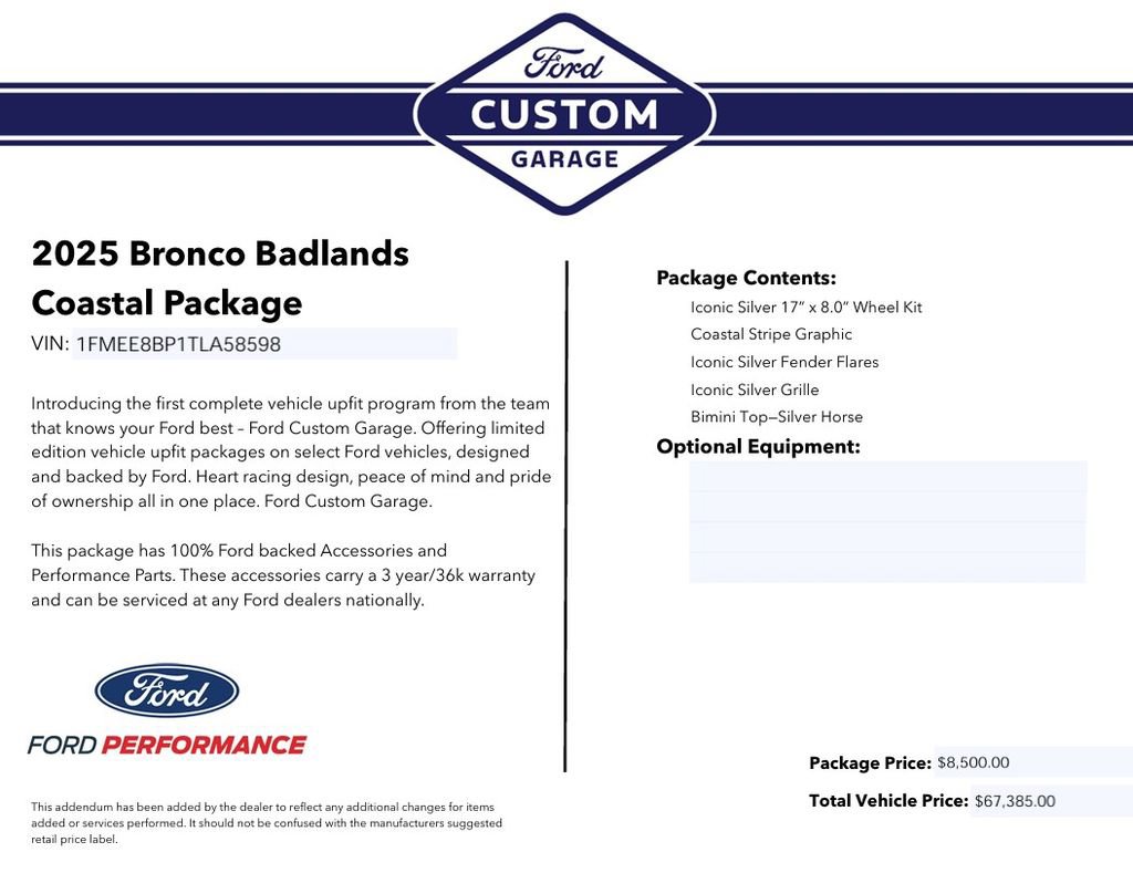 New 2026 Ford Bronco Outer Banks AWD/4WD image 26
