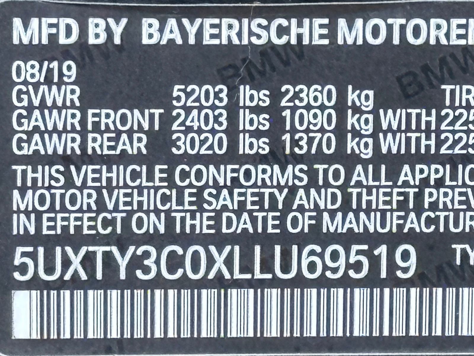 Used 2020 BMW X3 sDrive30i image 52