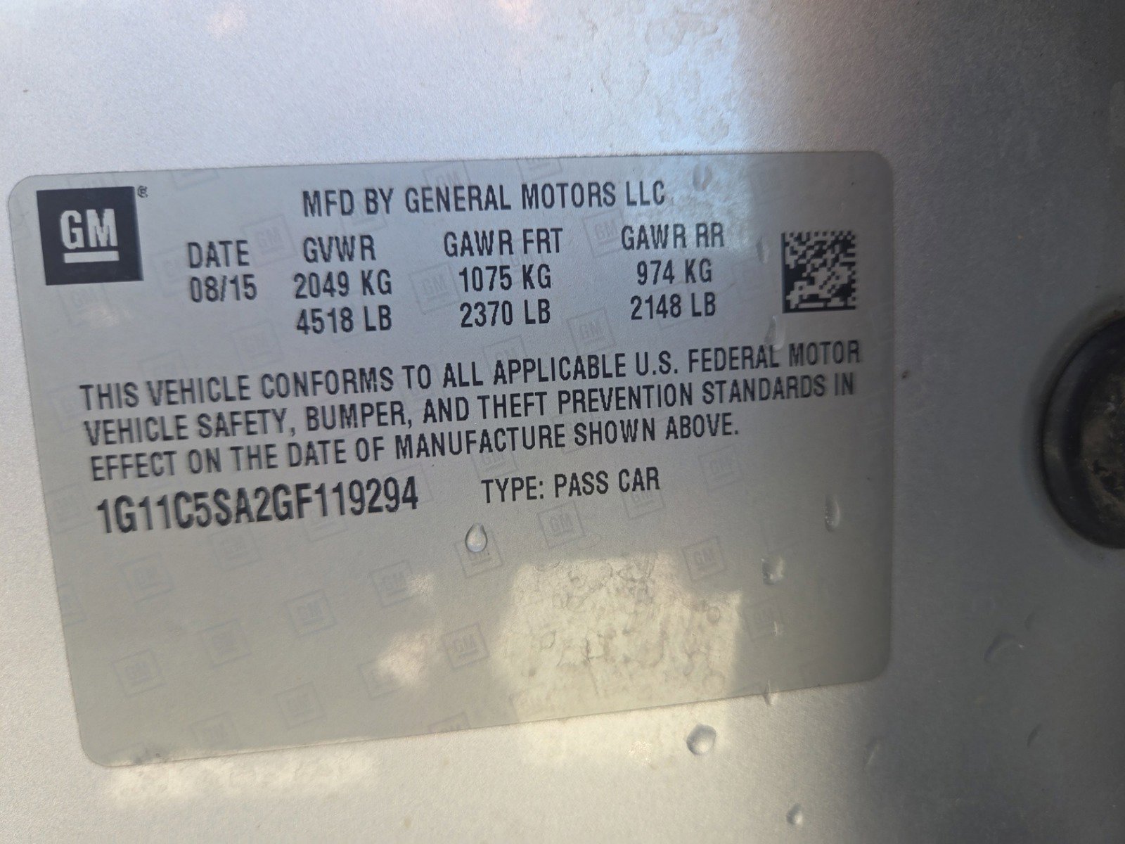 Used 2016 Chevrolet Malibu LT w/ Power Convenience Package image 27