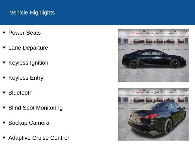 Used 2025 Toyota Camry SE FWD image 2