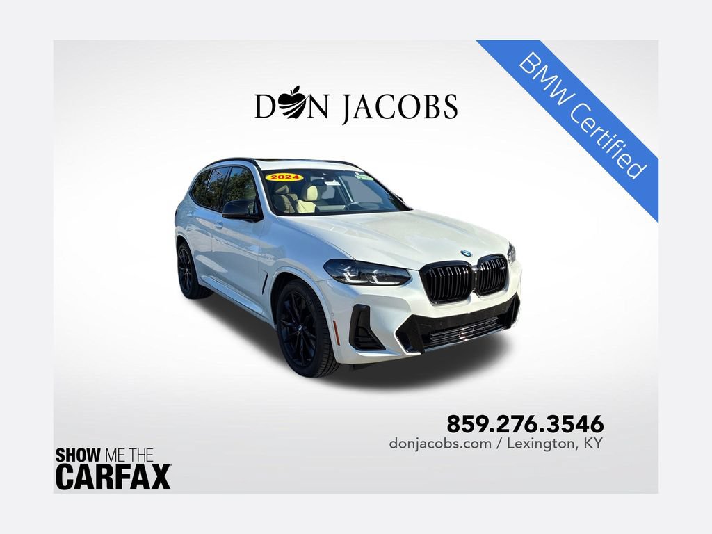 Certified 2024 BMW X3 M40i w/ Premium Package AWD/4WD image 1