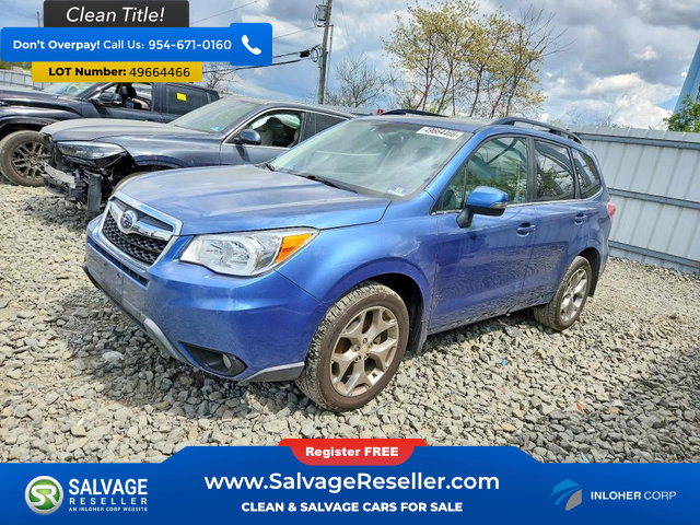 Used 2015 Subaru Forester 2.5i Touring w/ Eyesight & Navigation System