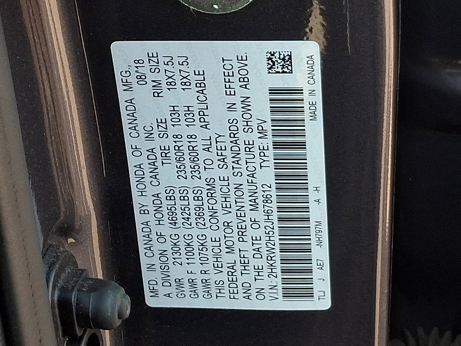 Used 2018 Honda CR-V EX image 26