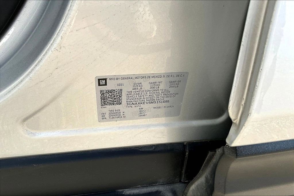 Used 2021 Chevrolet Equinox LT image 21