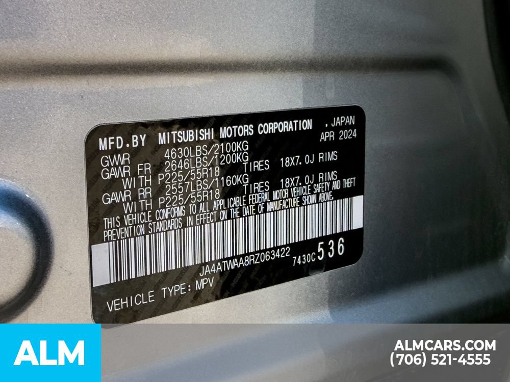 Used 2024 Mitsubishi Eclipse Cross SE AWD/4WD image 24