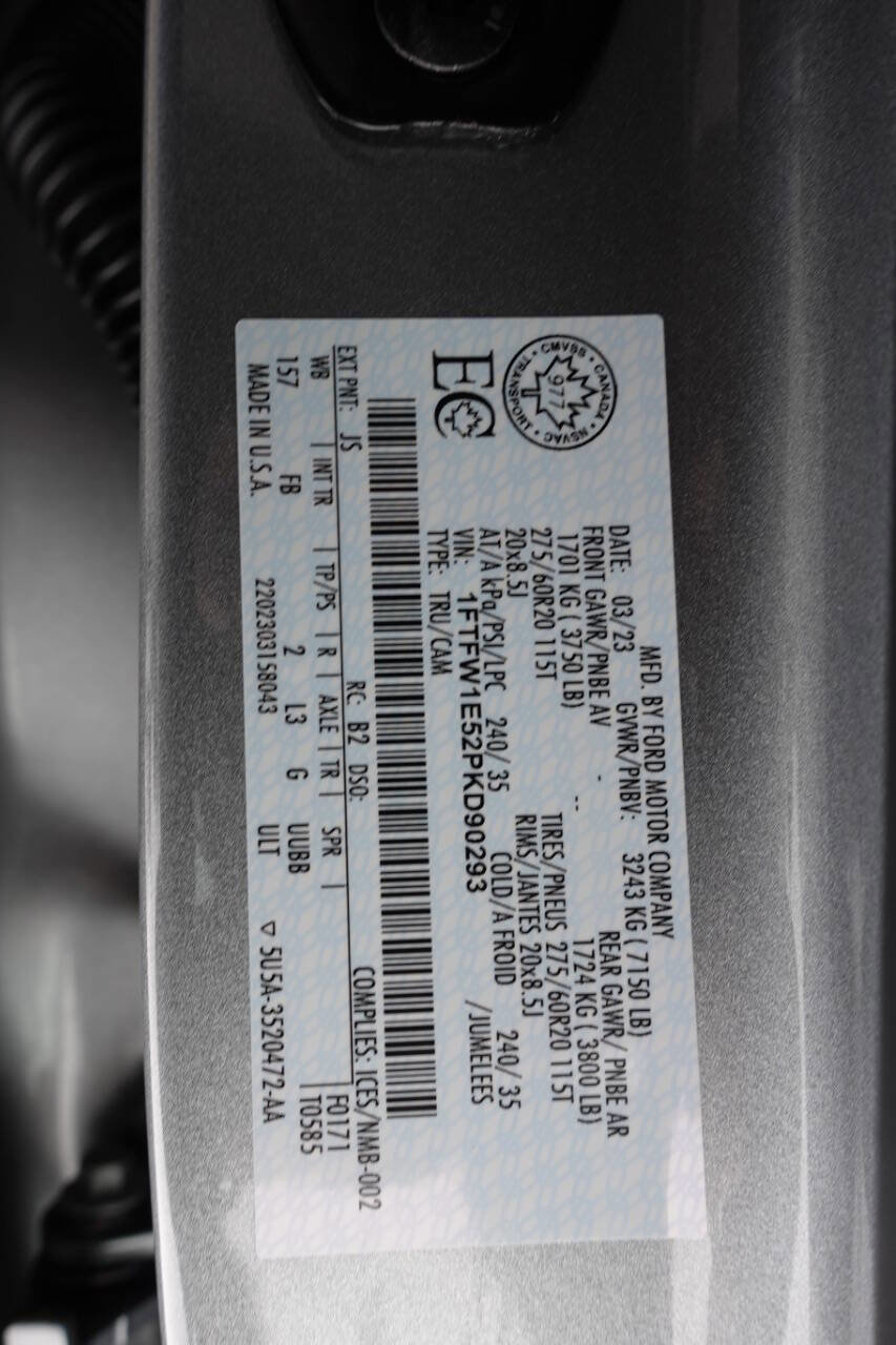 Used 2023 Ford F150 XLT w/ Equipment Group 302A High image 56