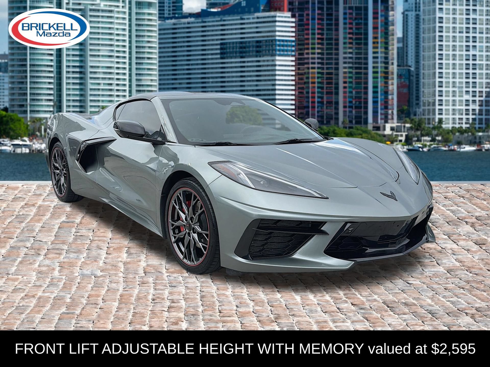 Used 2024 Chevrolet Corvette Stingray Premium Cpe w/ Body-Color Dual Roof Package RWD image 1