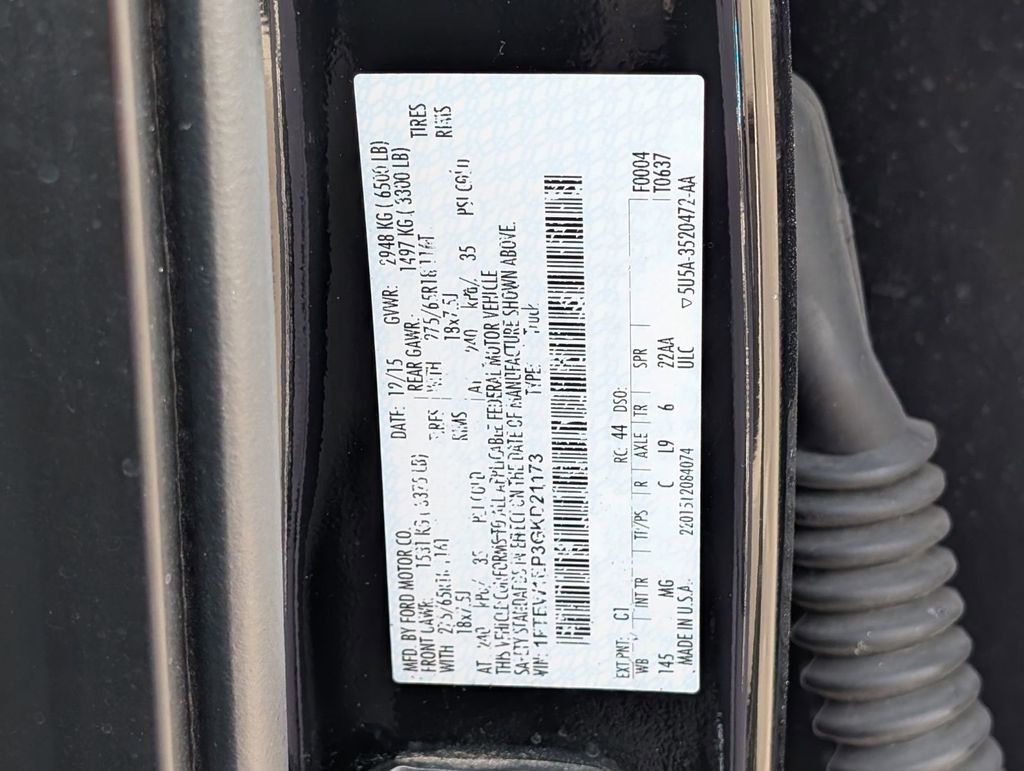 Used 2016 Ford F150 XLT w/ Equipment Group 302A Luxury image 51