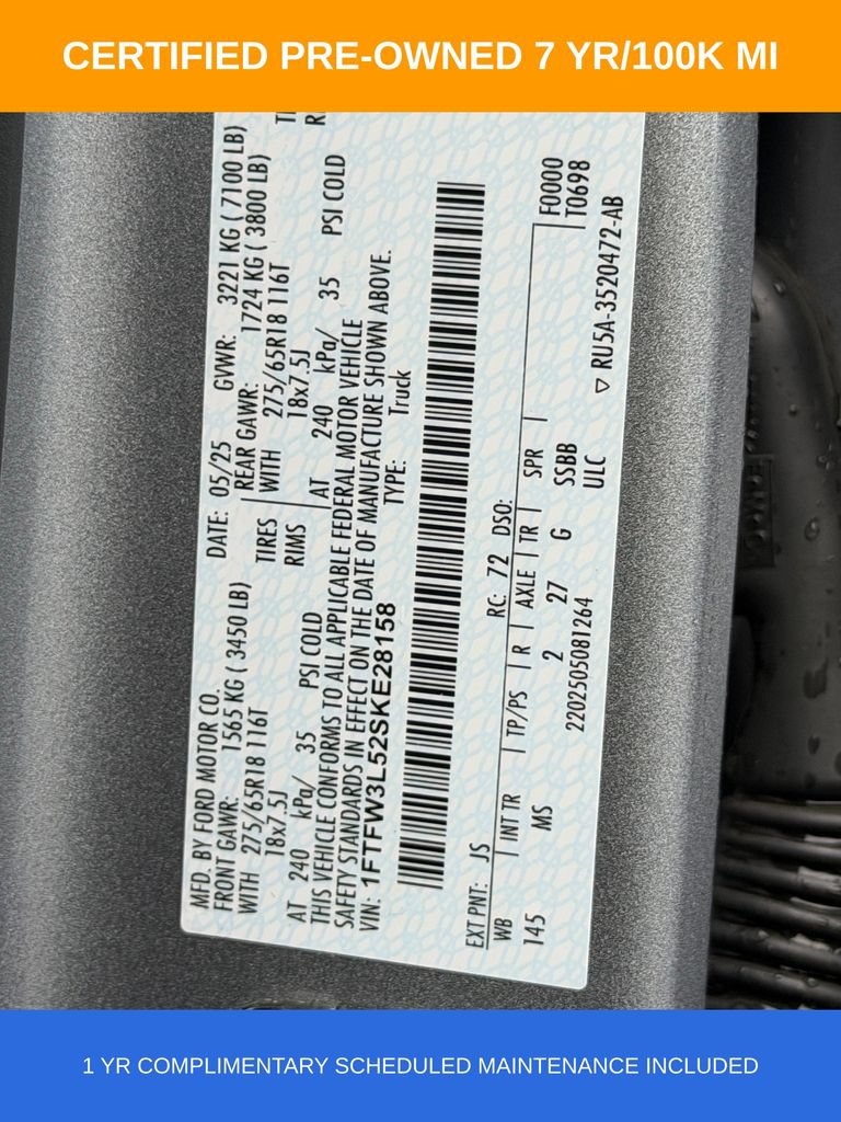Used 2025 Ford F150 XLT w/ Equipment Group 301A Standard AWD/4WD image 35
