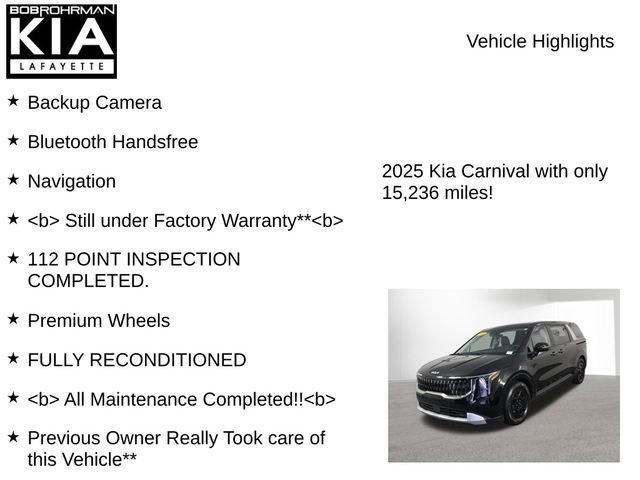 Used 2025 Kia Carnival FWD image 7