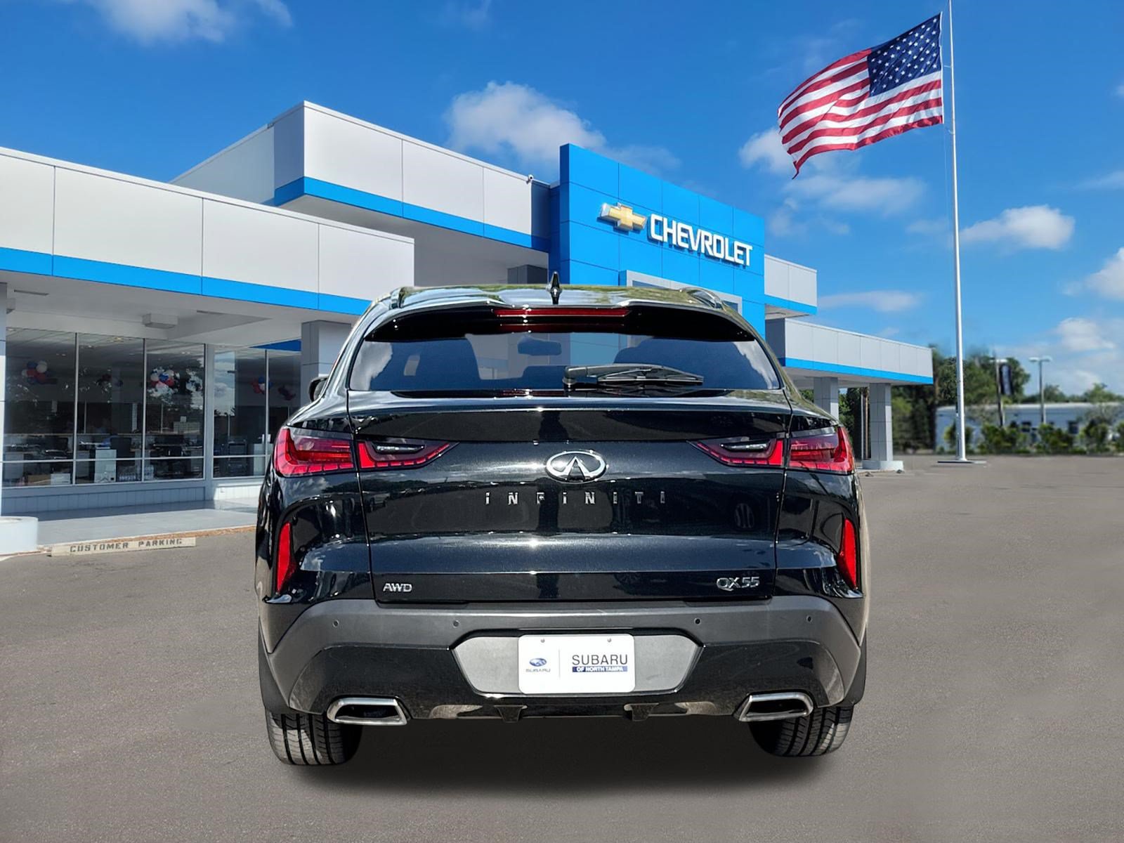 Used 2022 INFINITI QX55 Essential w/ Proassist Package AWD/4WD image 4
