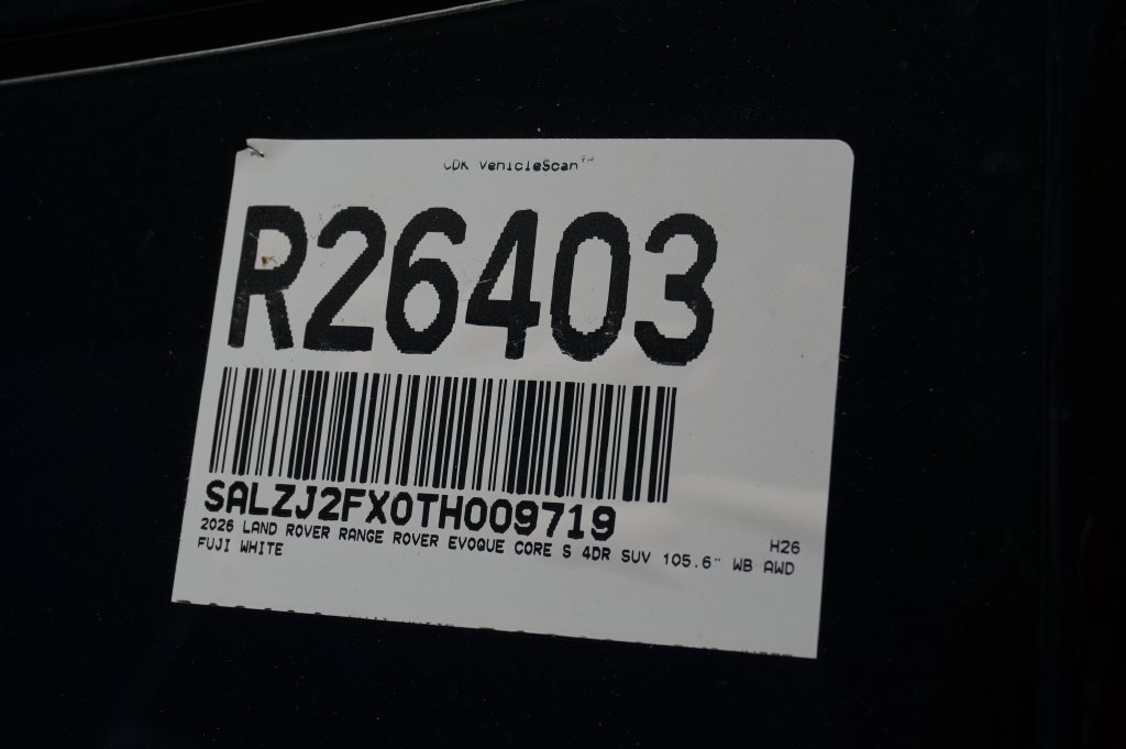 New 2026 Land Rover Range Rover Evoque S AWD/4WD image 32