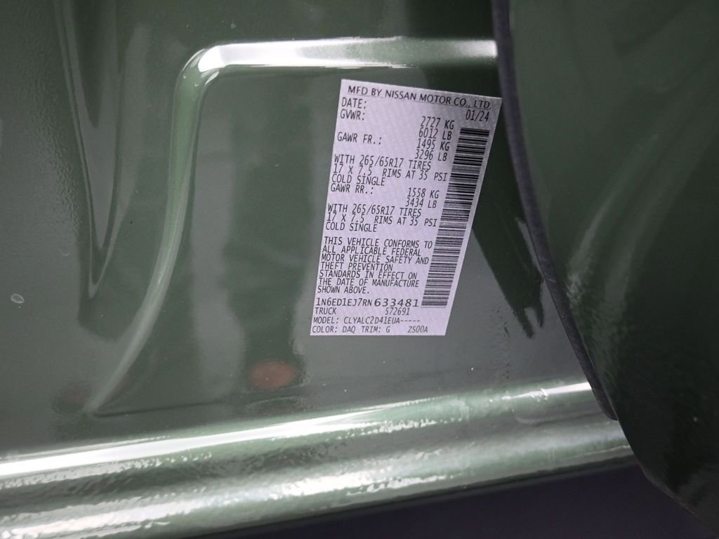 Used 2024 Nissan Frontier SV w/ SV Convenience Package image 6