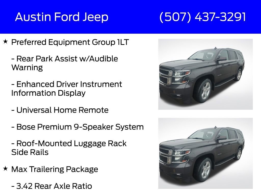 Used 2016 Chevrolet Tahoe LT w/ Luxury Package image 9