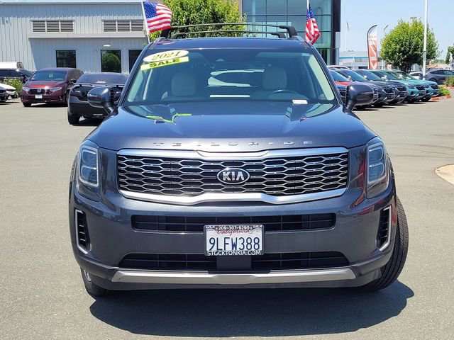 Used 2021 Kia Telluride EX w/ EX Premium Package AWD/4WD image 2