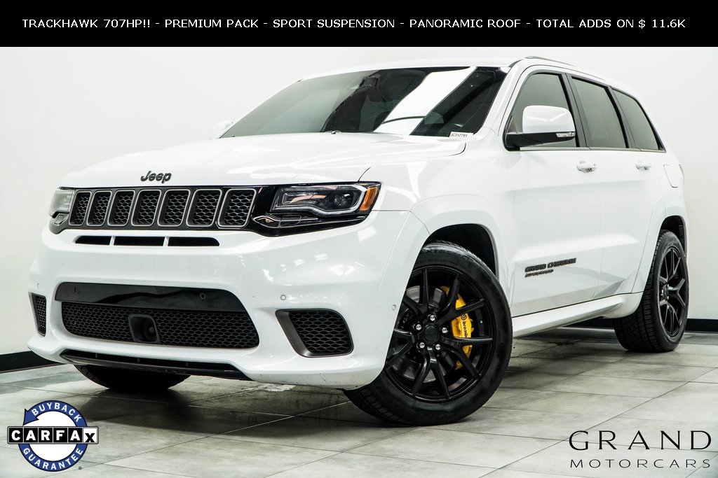 Used 2018 Jeep Grand Cherokee Trackhawk