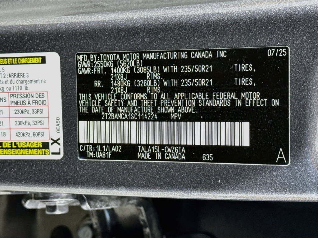 Certified 2025 Lexus RX 350 AWD w/ Convenience Package image 34