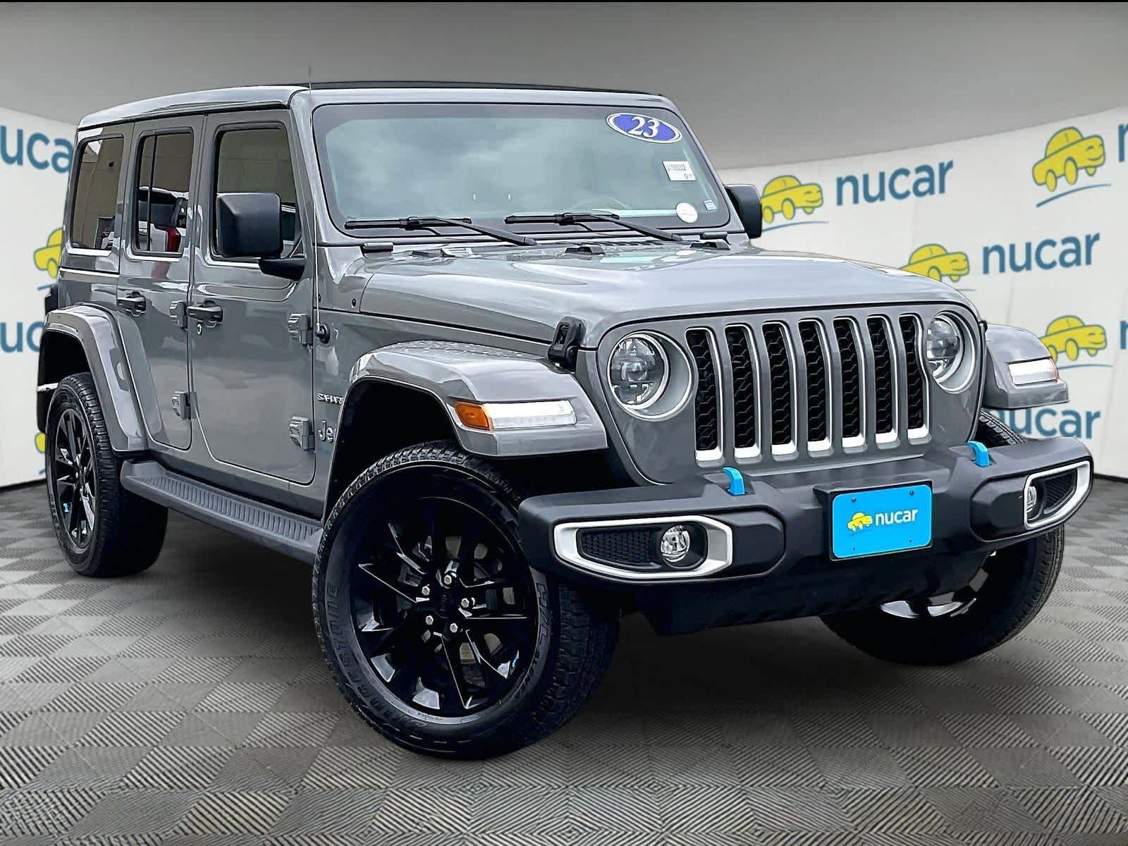 Used 2023 Jeep Wrangler Sahara w/ Cold Weather Group AWD/4WD image 1