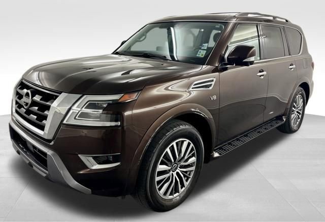 Used 2021 Nissan Armada SL w/ Captain's Chairs Package RWD image 4