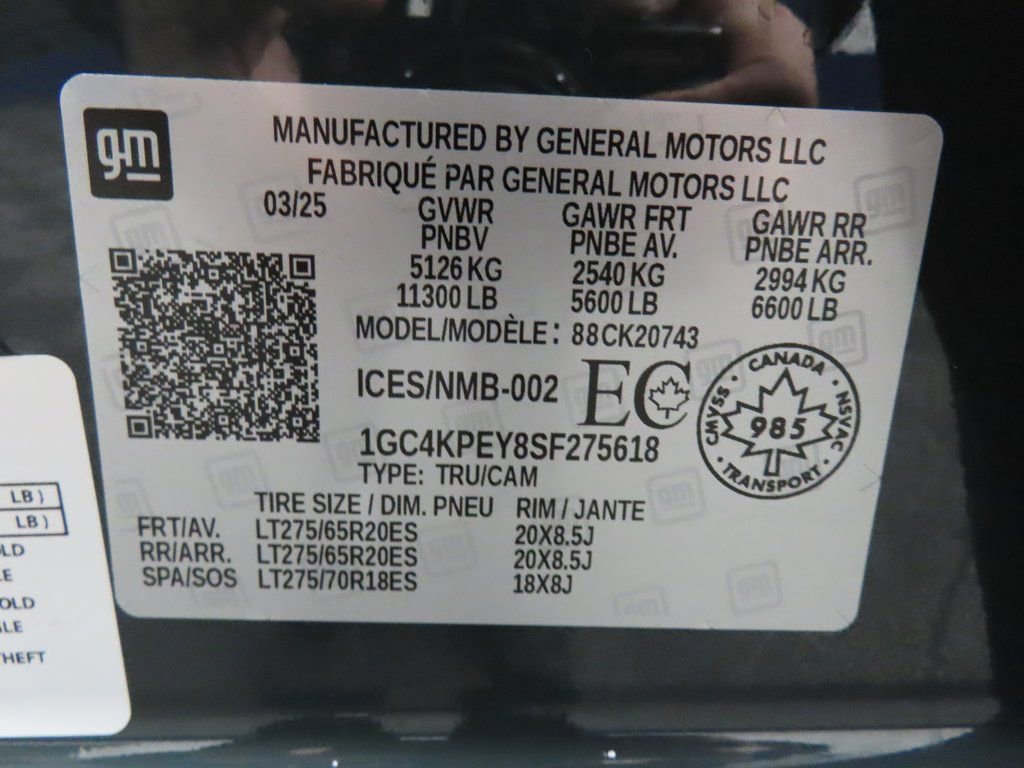 Used 2025 Chevrolet Silverado 2500 LTZ w/ Trail Boss Package image 62