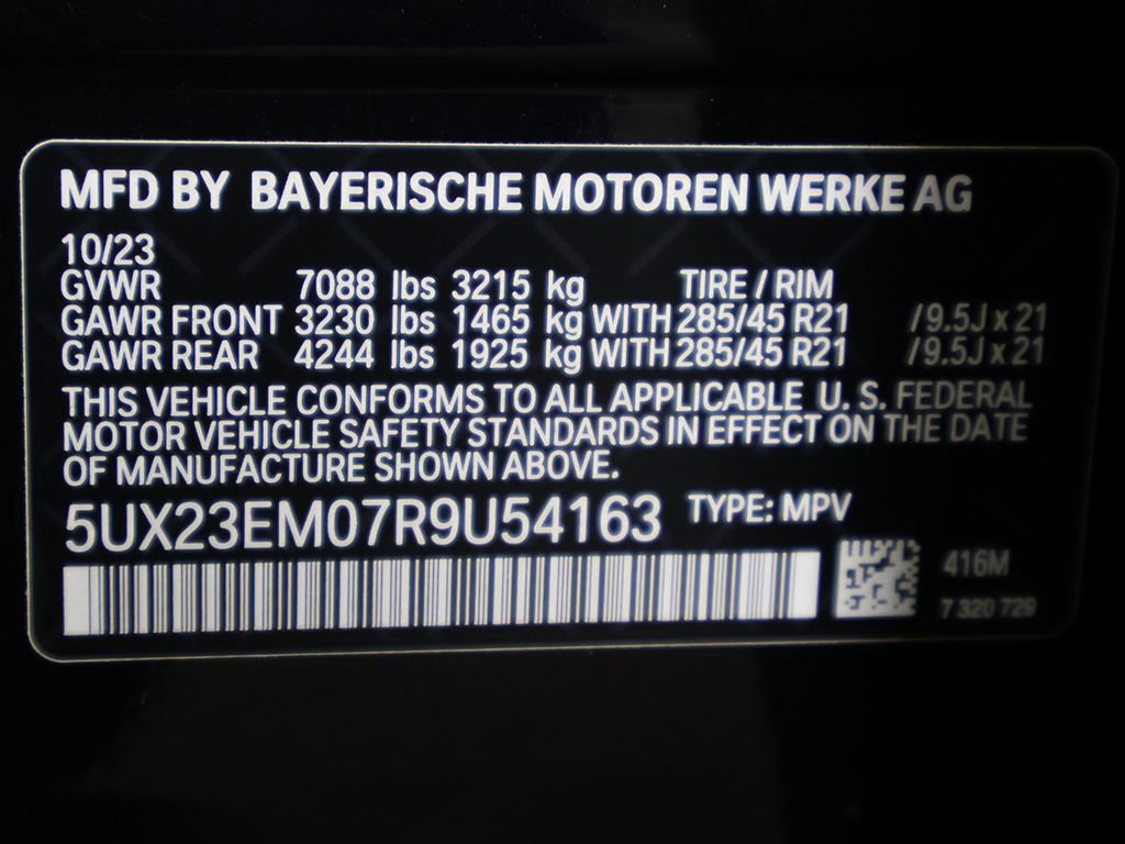Used 2024 BMW X7 xDrive40i w/ M Sport Package image 60