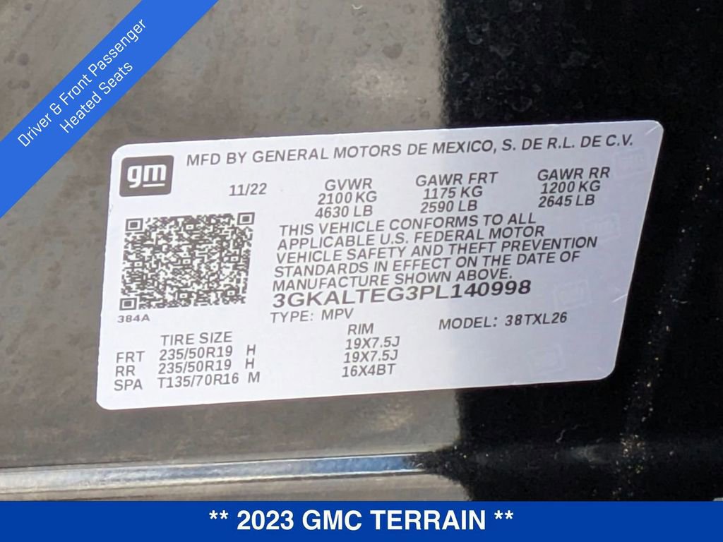 Certified 2023 GMC Terrain SLE w/ Driver Convenience Package image 47