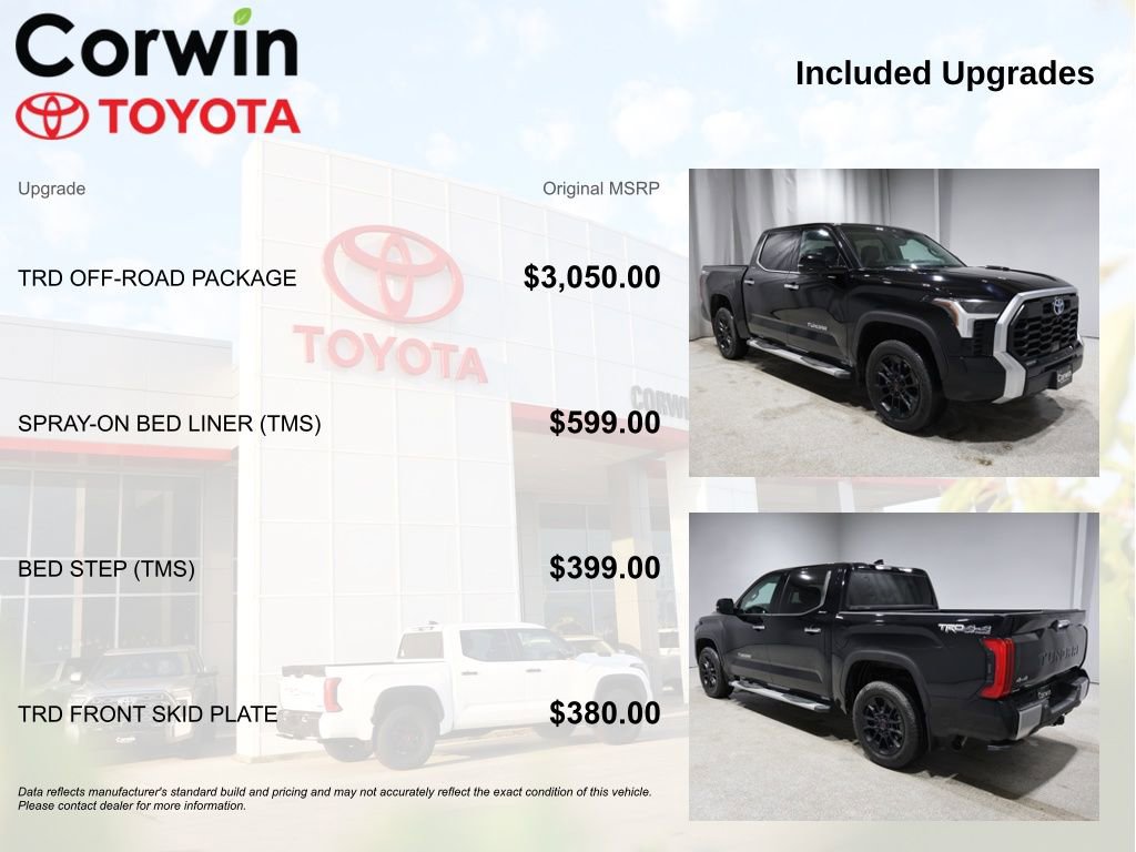 Used 2023 Toyota Tundra Limited w/ TRD Off-Road Package image 4
