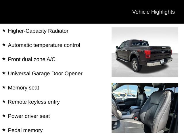 Used 2018 Ford F150 Lariat AWD/4WD image 15